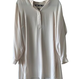 Elegant Cream Women's Top